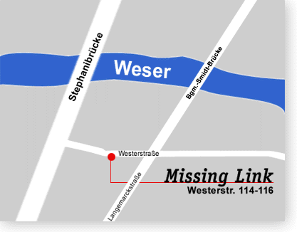 Lageplan: Westerstraße 114-116 in der Bremer Alten Neustadt